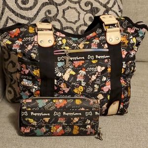 Puppy Love Bag and Wallet
